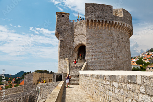Minceta Tower in Dubrovnik, Croatia photo