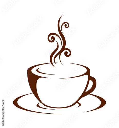 Cup (mug) of hot drink (coffee, tea etc)