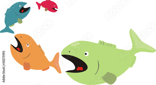 Big fish eat little fish