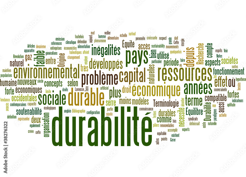 Durabilité Durabilité