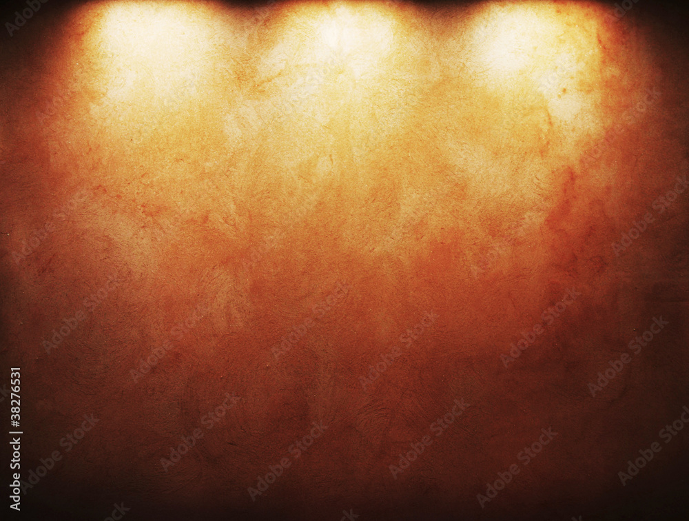 Fototapeta premium grunge background with three spots.