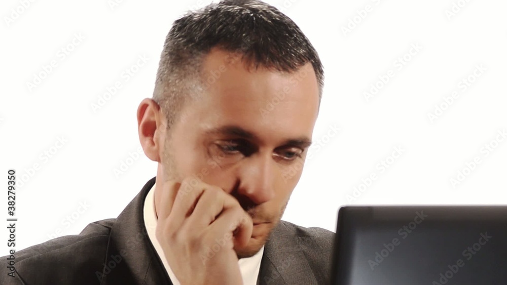 business man, una brutta giornata