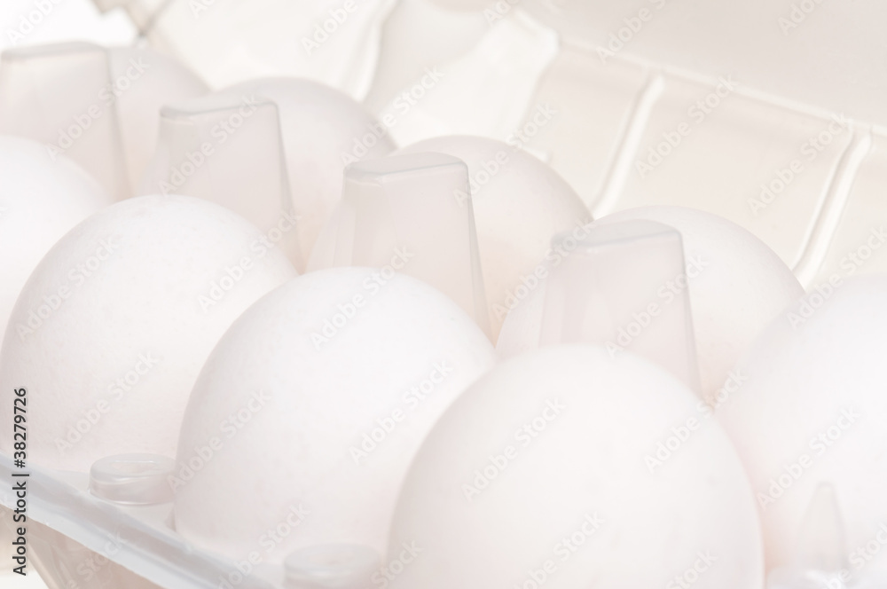 Eggs in box