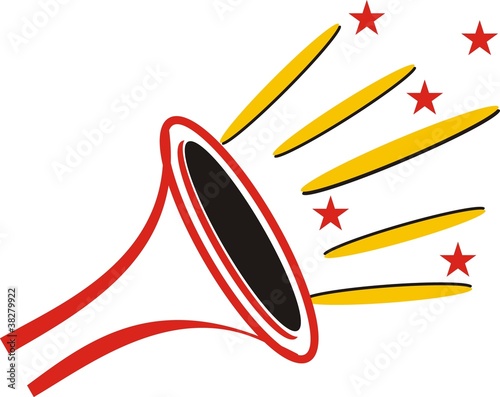 Red Trumpet Cartoon