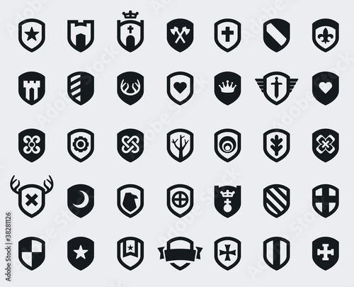 Shield icons