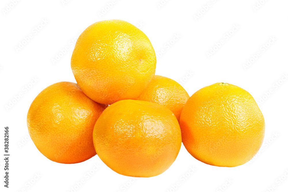 Stack of mandarines Stack of mandarines