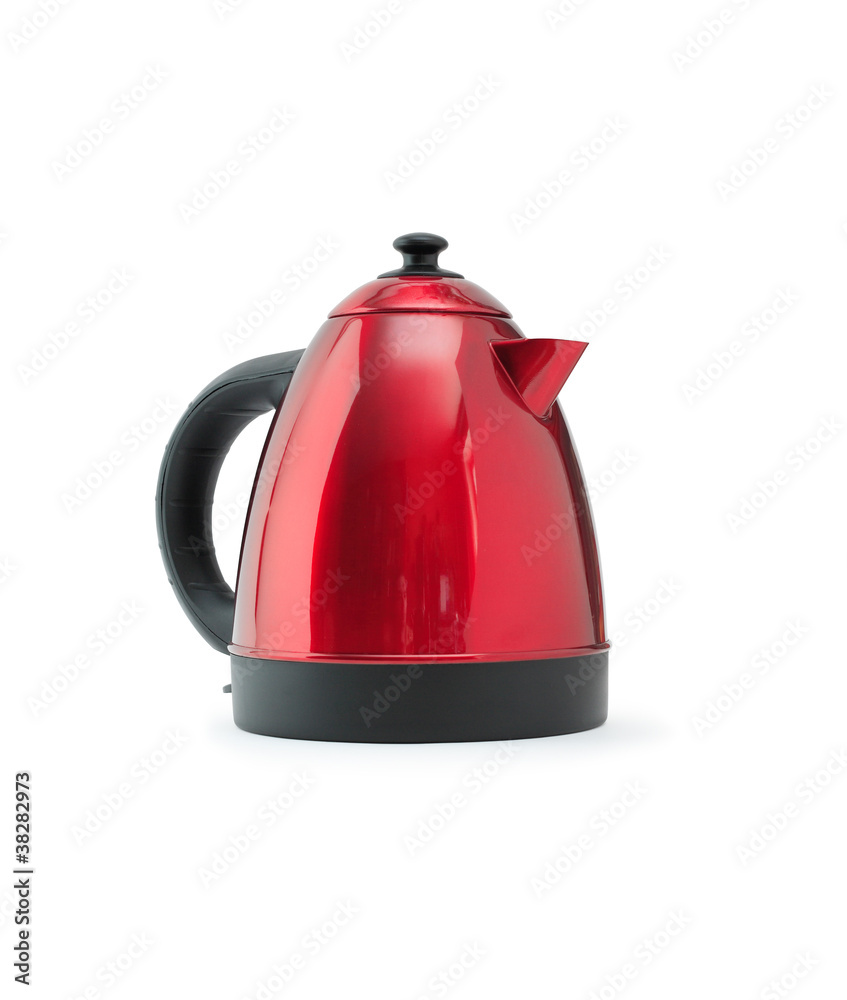 Fototapeta premium Red Electric Kettle