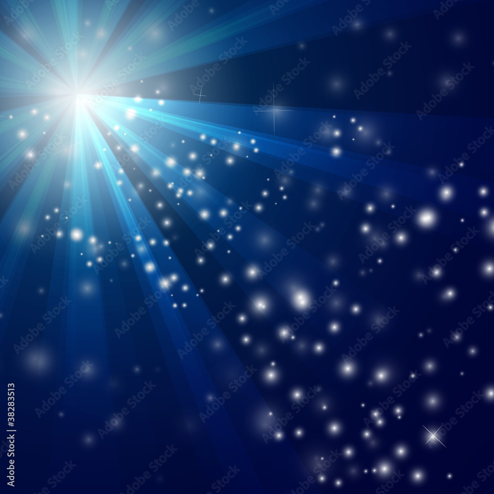 Vector Illustration of Abstract blue Light background Vector Illustration of Abstract blue Light background