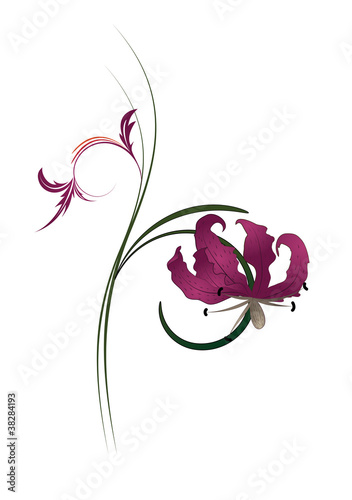 abstract floral background