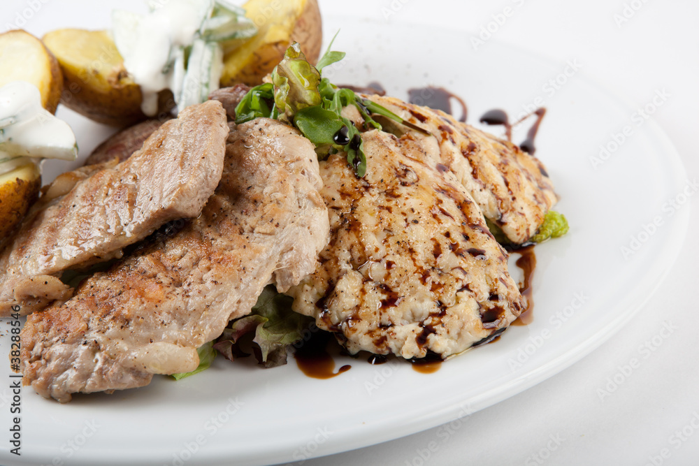 Grilled meat Grilled meat