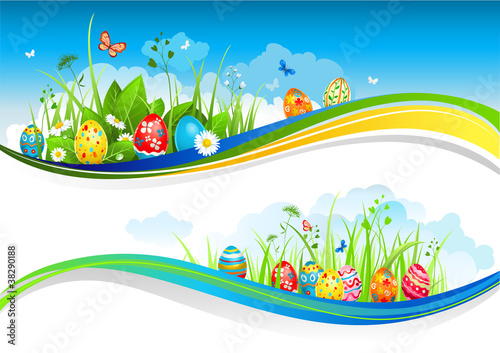 Easter banners