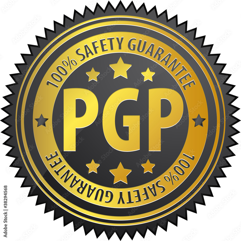 PGP Pretty Good Privacy Иллюстрация Stock | Adobe Stock