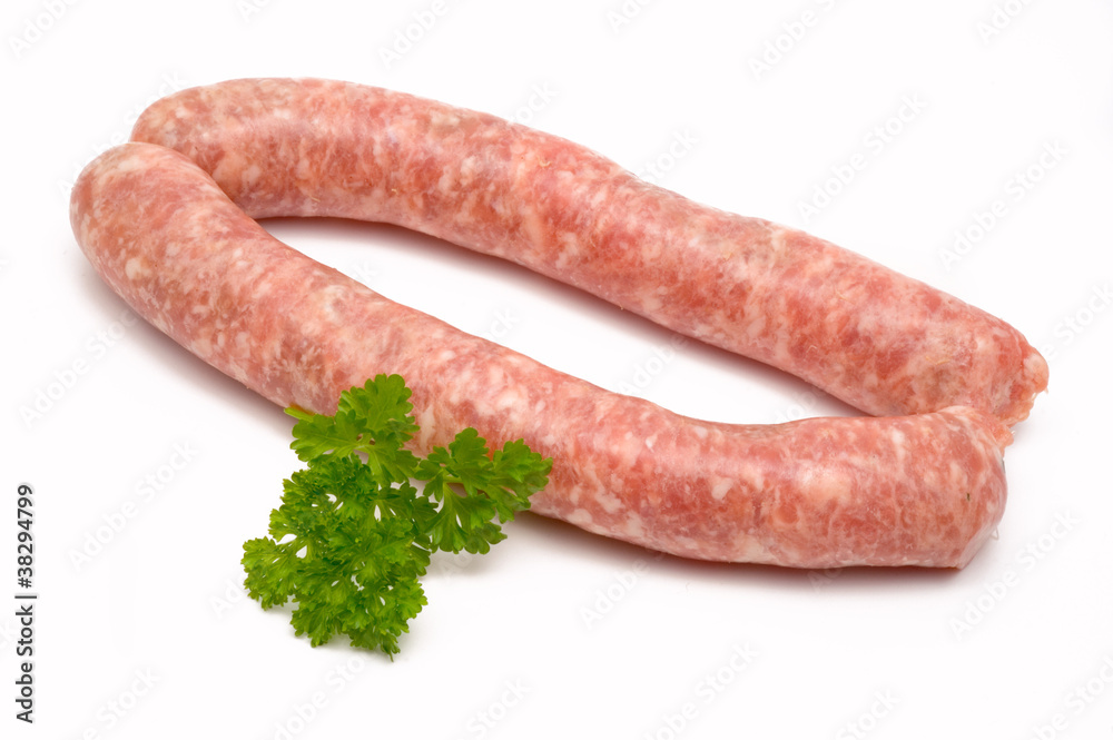 Rohe fränkische Bratwürste Rohe fränkische Bratwürste