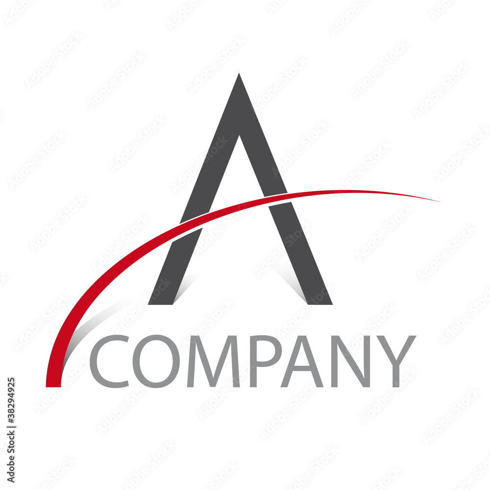 Logo abstract Archer, letter A # Vector