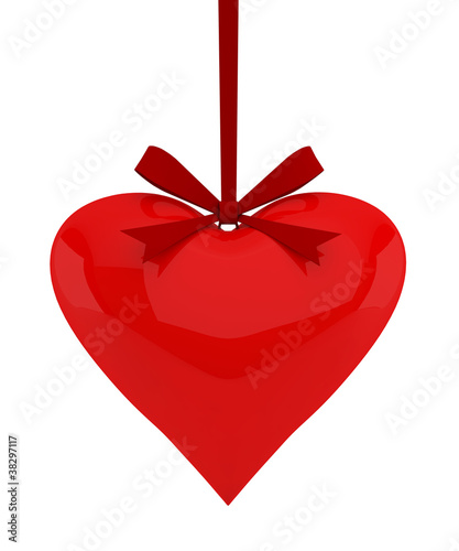 Pendant in the shape of heart
