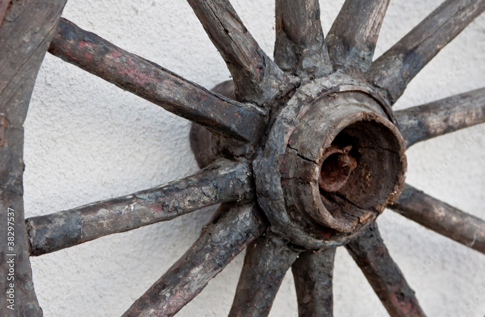 wooden wheel