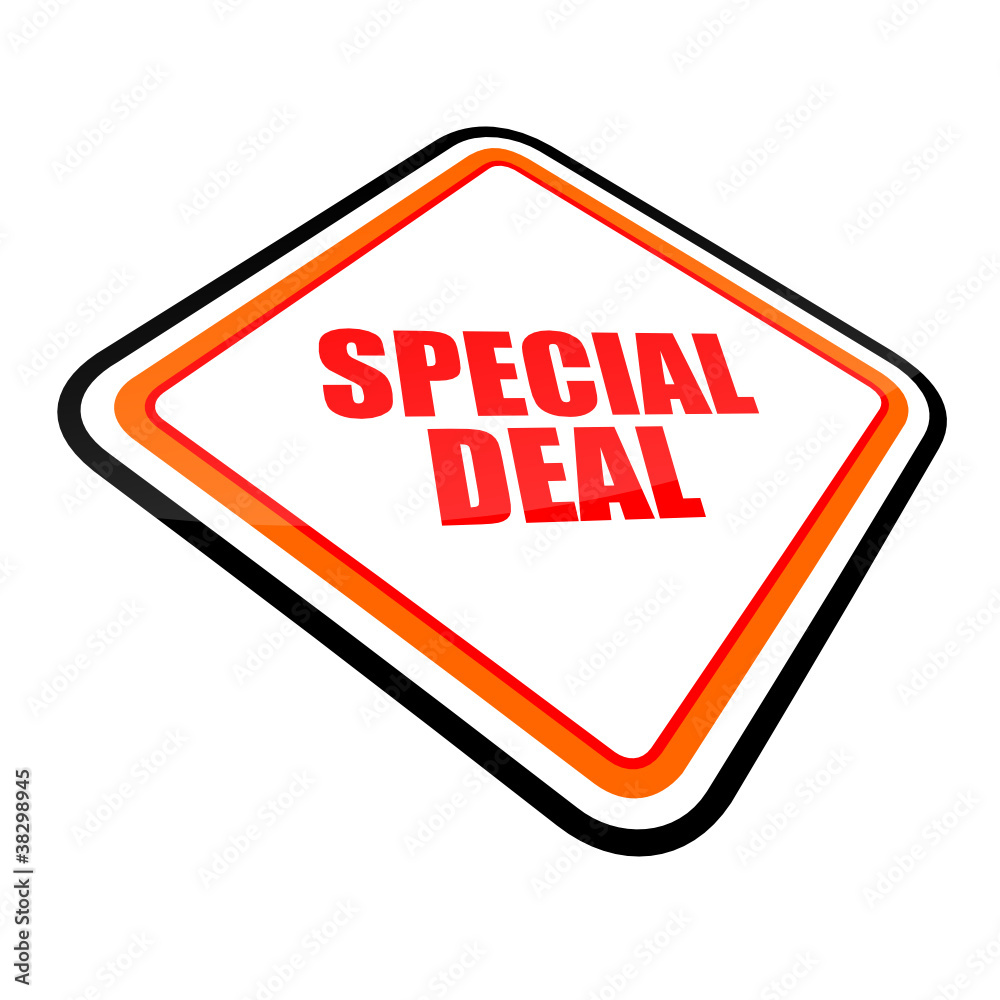 schild schräg v2 special deal I schild schräg v2 special deal I