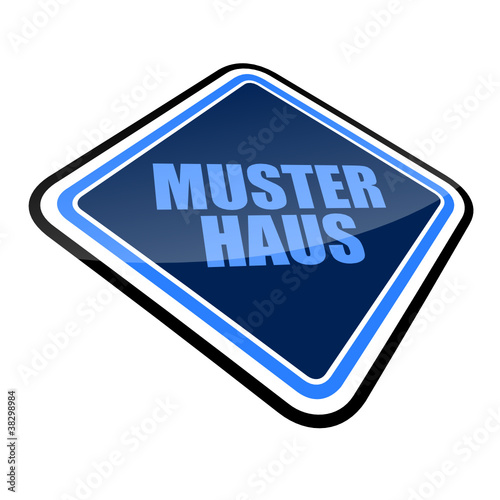 schild schräg v2 musterhaus I