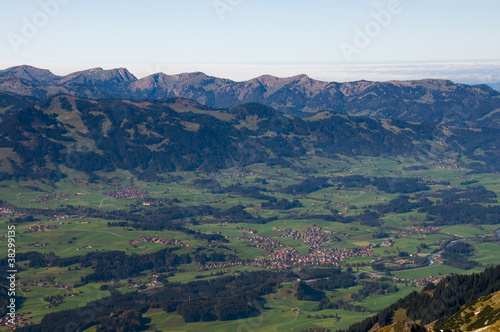 Blick vom Nebelhorn - Allgäuer Alpen - Deutschland © VRD