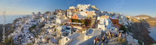 Photos SunSet on Oia Village, Santorini Island, Greece