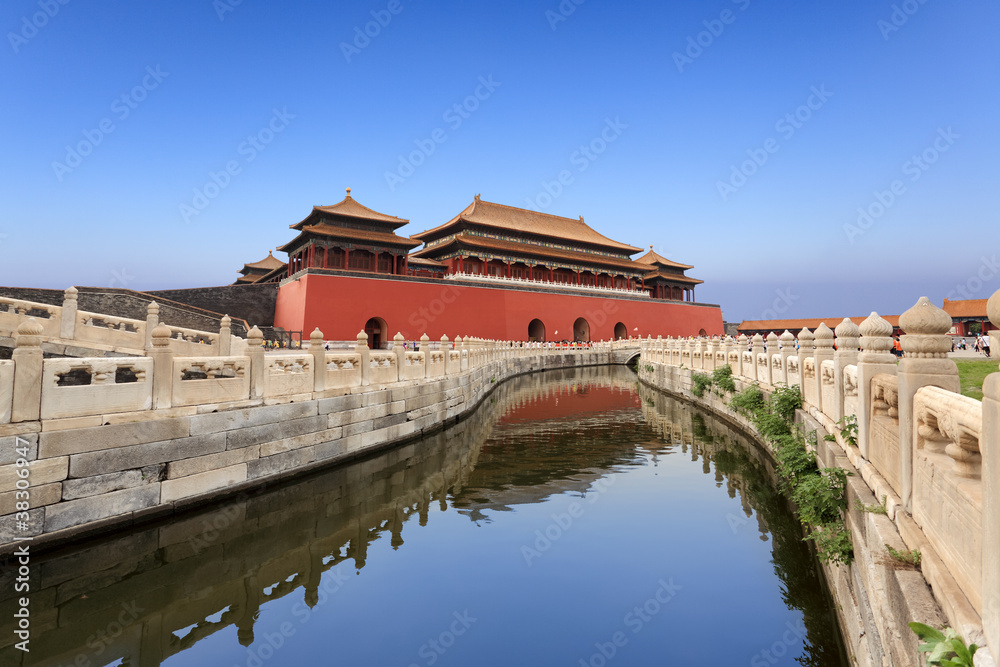 beijing,the forbidden city