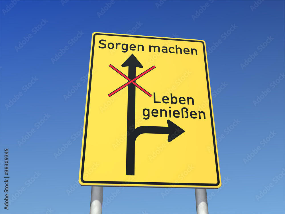 dich nicht, lebe! StockIllustration Adobe Stock