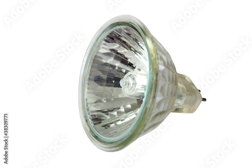 Halogen lamp.