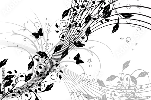 floral noir