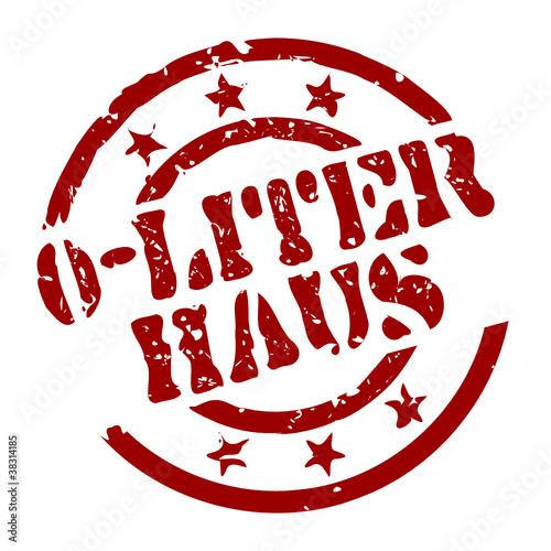 stempel 0-liter-haus I