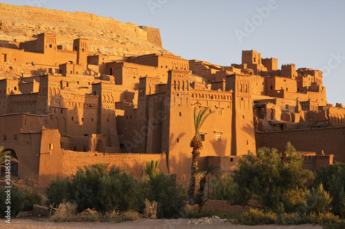 Ait Benhaddou at sunrise, Morocco