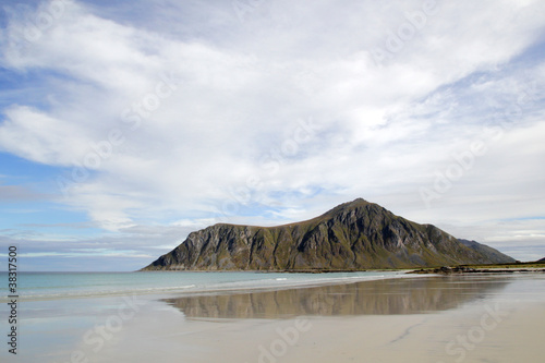 Lofoten's beach of Skagen