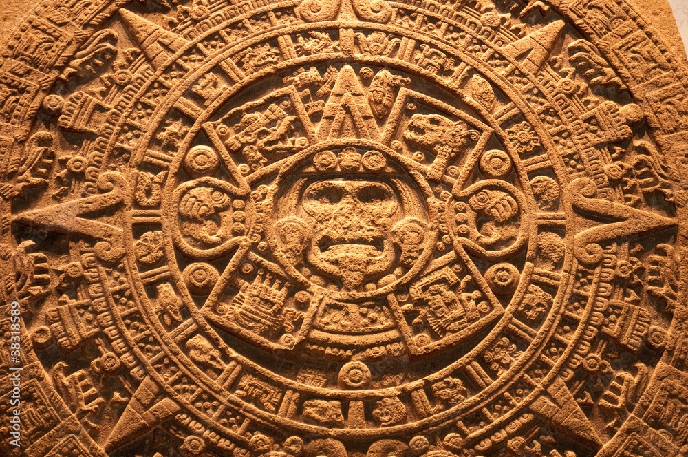 Aztekischer Kalenderstein