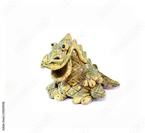 ceramic figurine of dragon