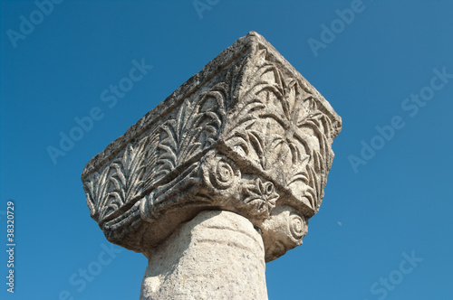 Decorated Capital Of Ancient Byllis, Albania photo