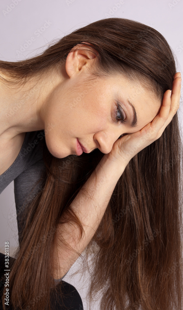 Fototapeta premium Lange Haare