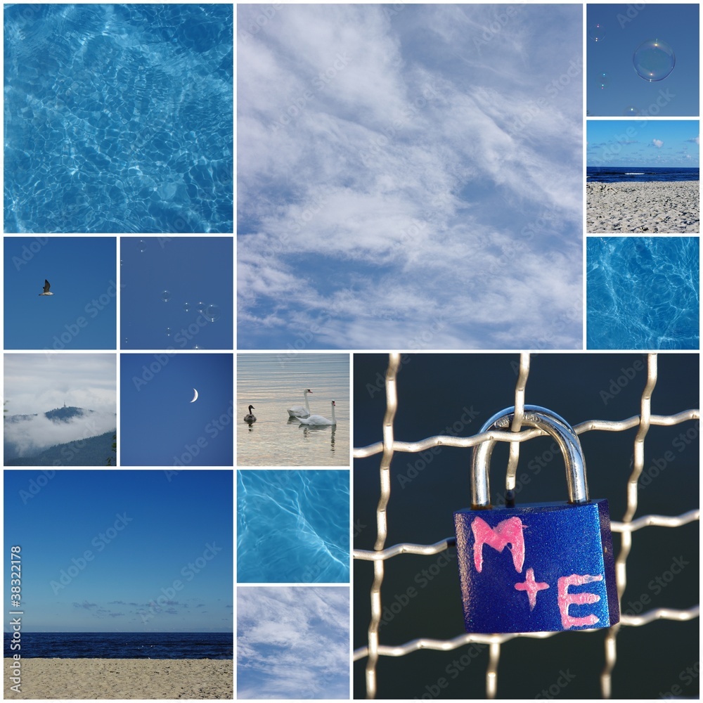 Fototapeta premium Błękit