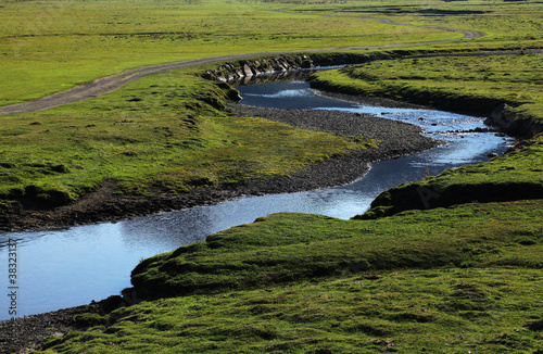 Obraz na plátne Green plateau