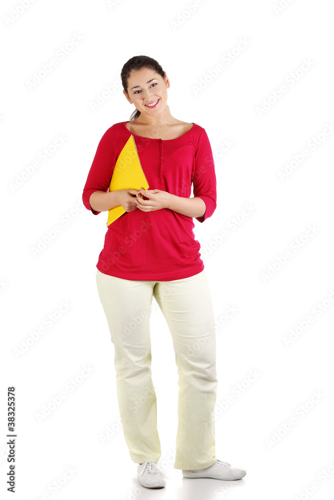Fototapeta premium Happy student girl