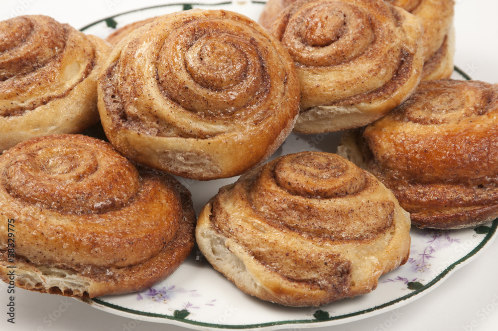 Buns with cinnamon Buns with cinnamon