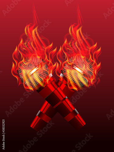 fire microphone