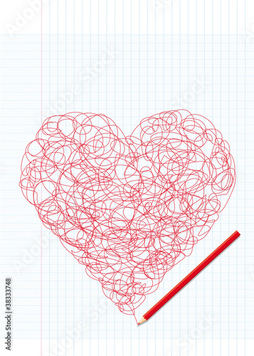 CRAYON_Coeur