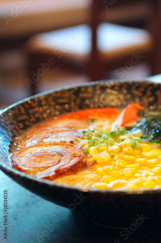 noodle in japanese style on table