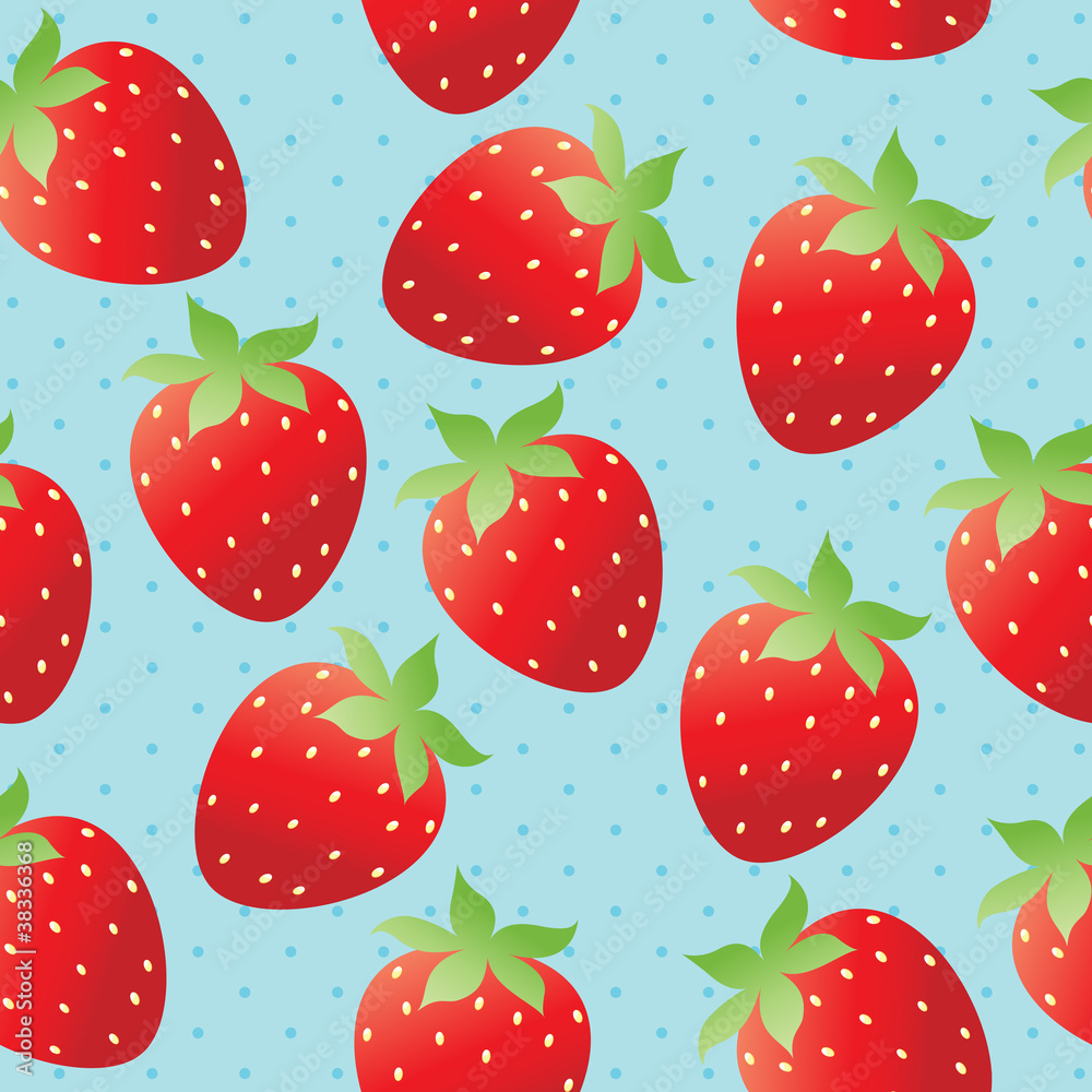 Bright strawberry wallpaper Bright strawberry wallpaper