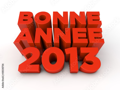 Bonne année 2013 photo