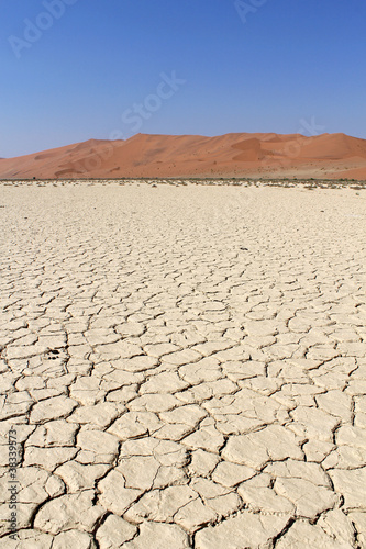 Sossusvlei sand dunes landscape in the Nanib desert near Sesriem