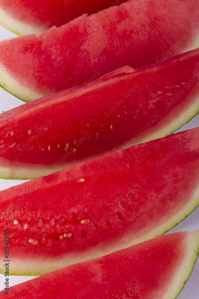 watermelon on white watermelon on white