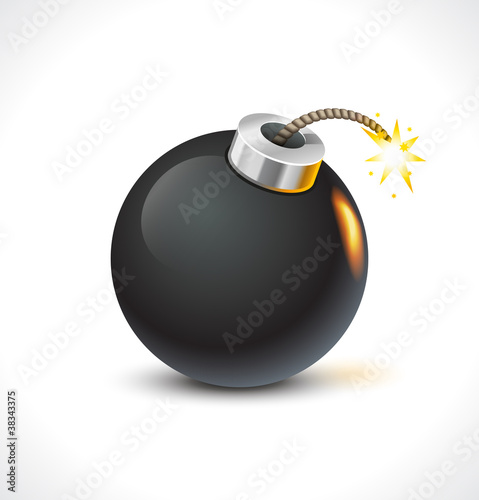 Vector bomb icon