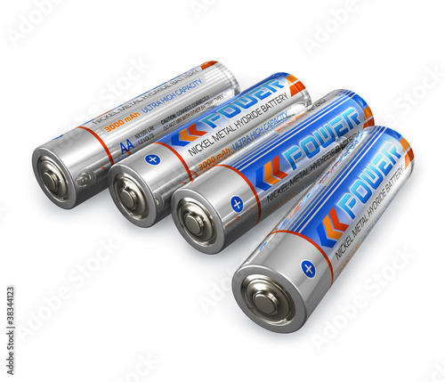 AA size batteries
