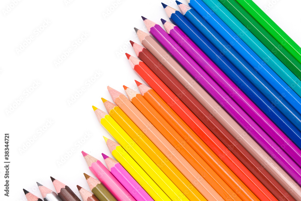 Fototapeta premium colored pencils