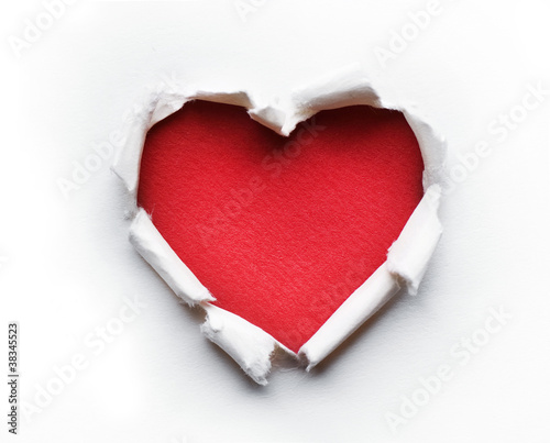 Valentine Heart Card Design